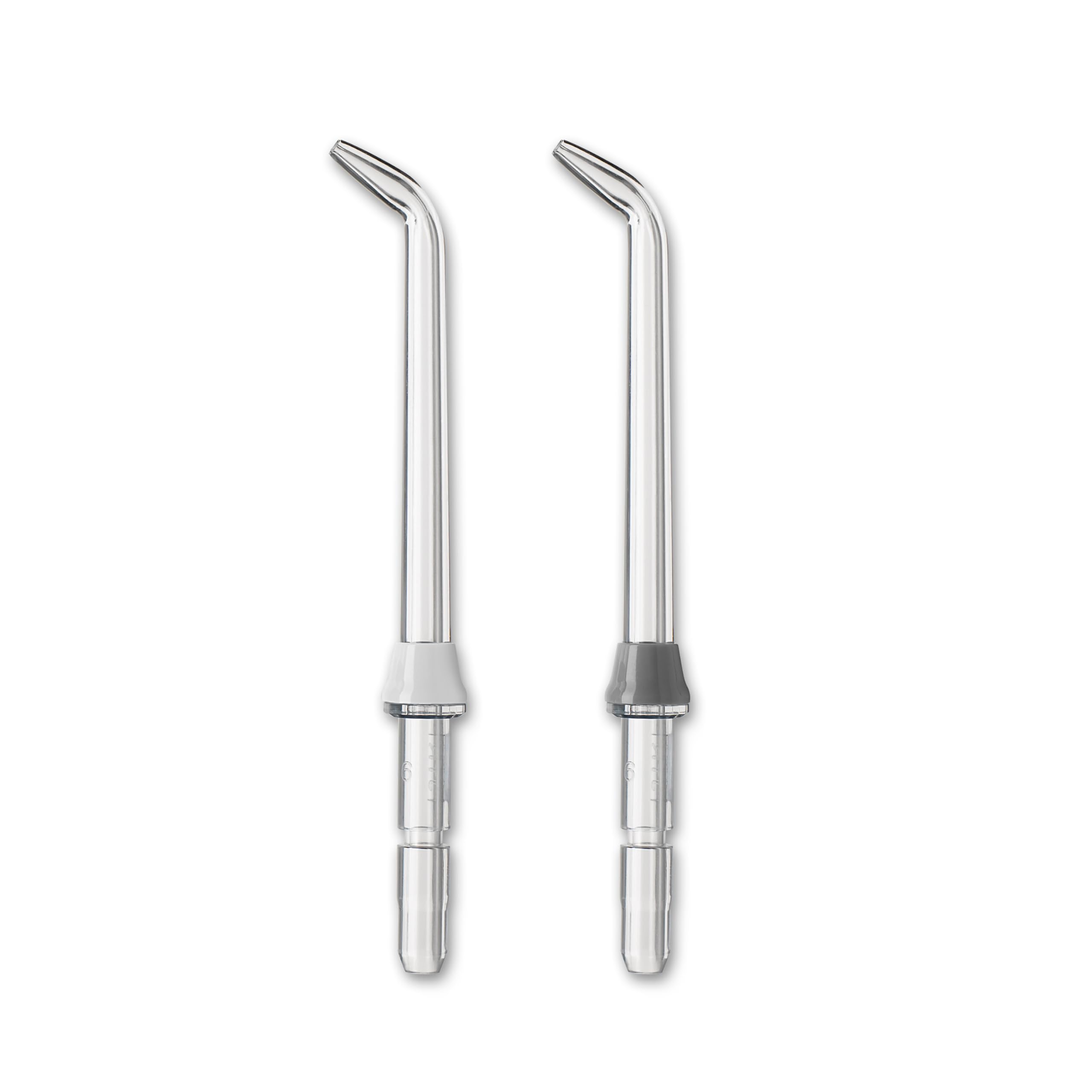 Waterpik detalle de la punta Precision enfocando boquilla para limpieza precisa interdental