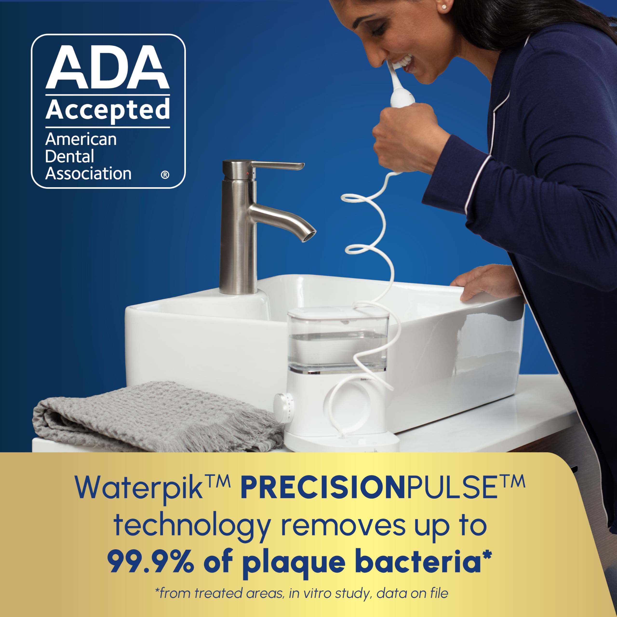 Waterpik Sonic-Fusion cabezal compacto para limpieza en espacios reducidos
