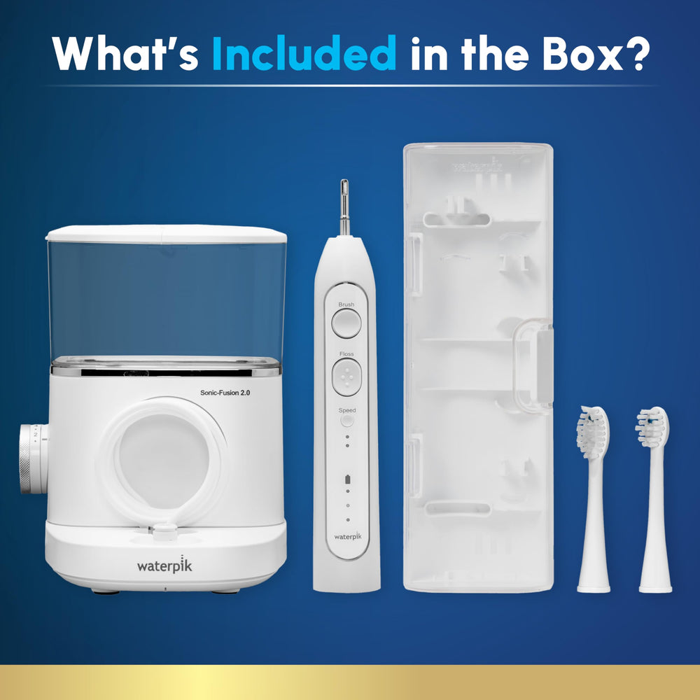 Waterpik Sonic-Fusion cabezal tamaño completo para cobertura amplia y pulido