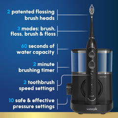 Waterpik Sonic-Fusion depósito removible 16 oz fácil de llenar y limpiar para conveniencia