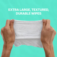 WaterWipes etiqueta de ingredientes minimalistas, transparencia para piel sensible