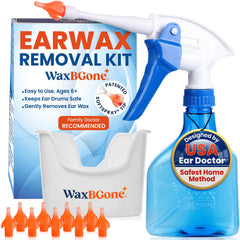 waxBgone frente del empaque mostrando contenido y beneficios claros