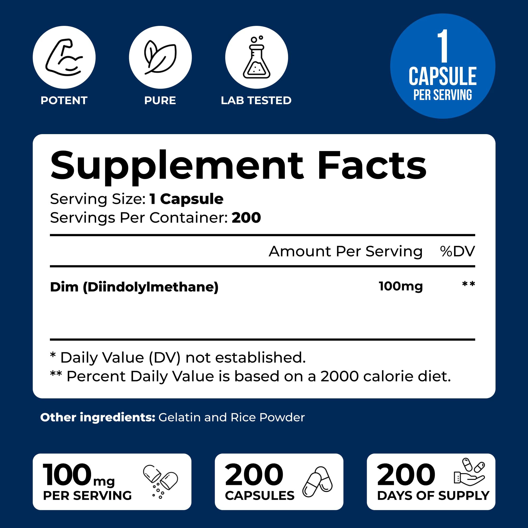 We Like Vitamins etiqueta detalle con ingredientes y 100 mg por cápsula