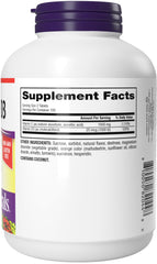 Webber Naturals escena lifestyle con naranja, sabor natural y frescura