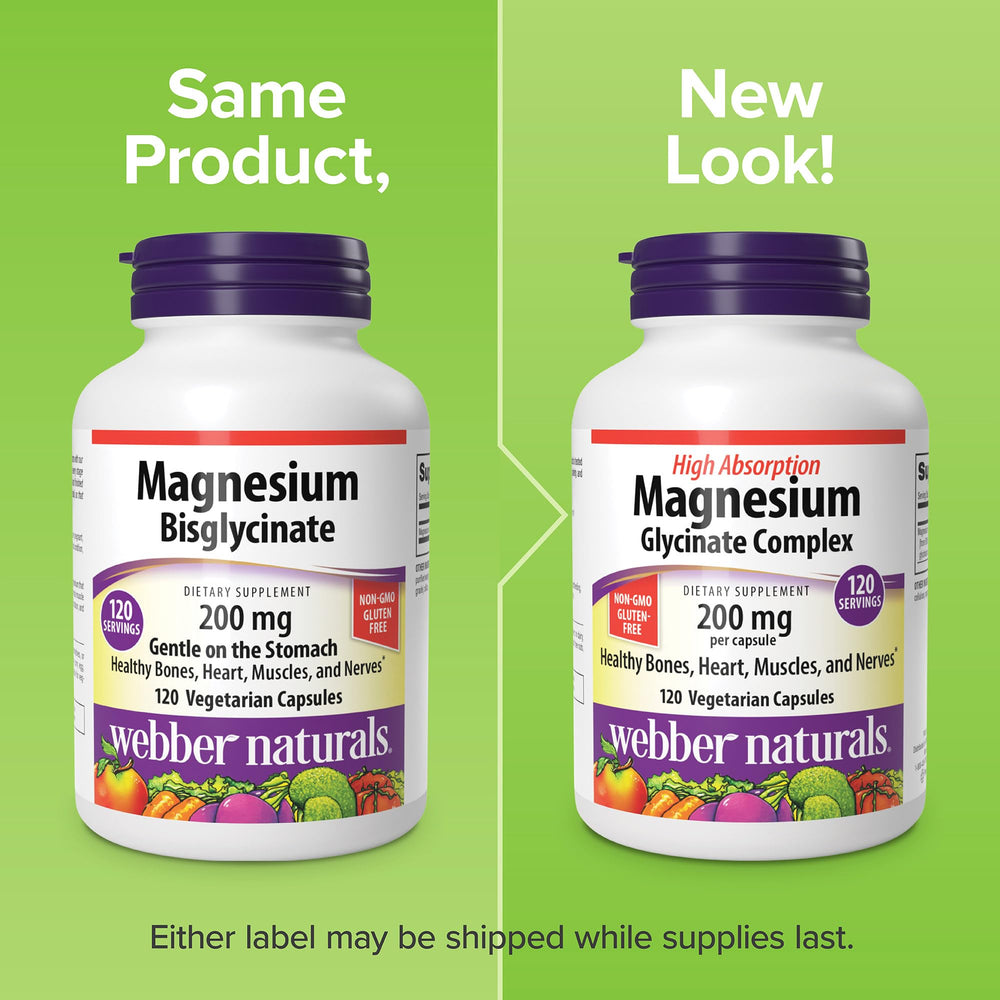 Webber Naturals lista de ingredientes resaltando fórmula sin alérgenos