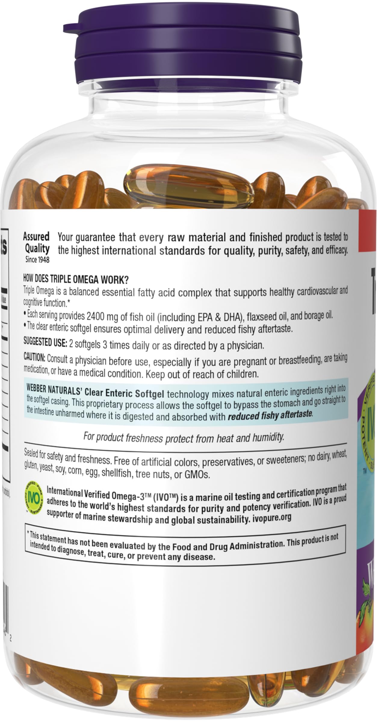 Webber Naturals ambiente de estilo de vida saludable uso diario
