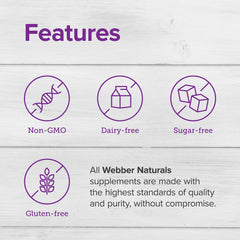 Webber Naturals polvo de vinagre de manzana que sugiere pureza