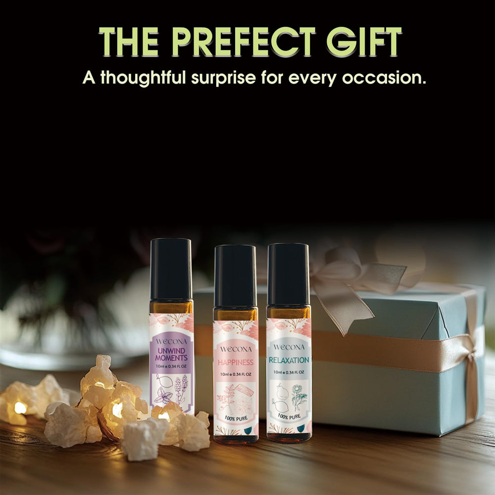 WECONA set abierto sobre mesa en ambiente lifestyle, regalo listo para entregar