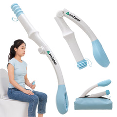 Wefaner vista frontal del bastón plegable con empuñadura cómoda y fácil agarre