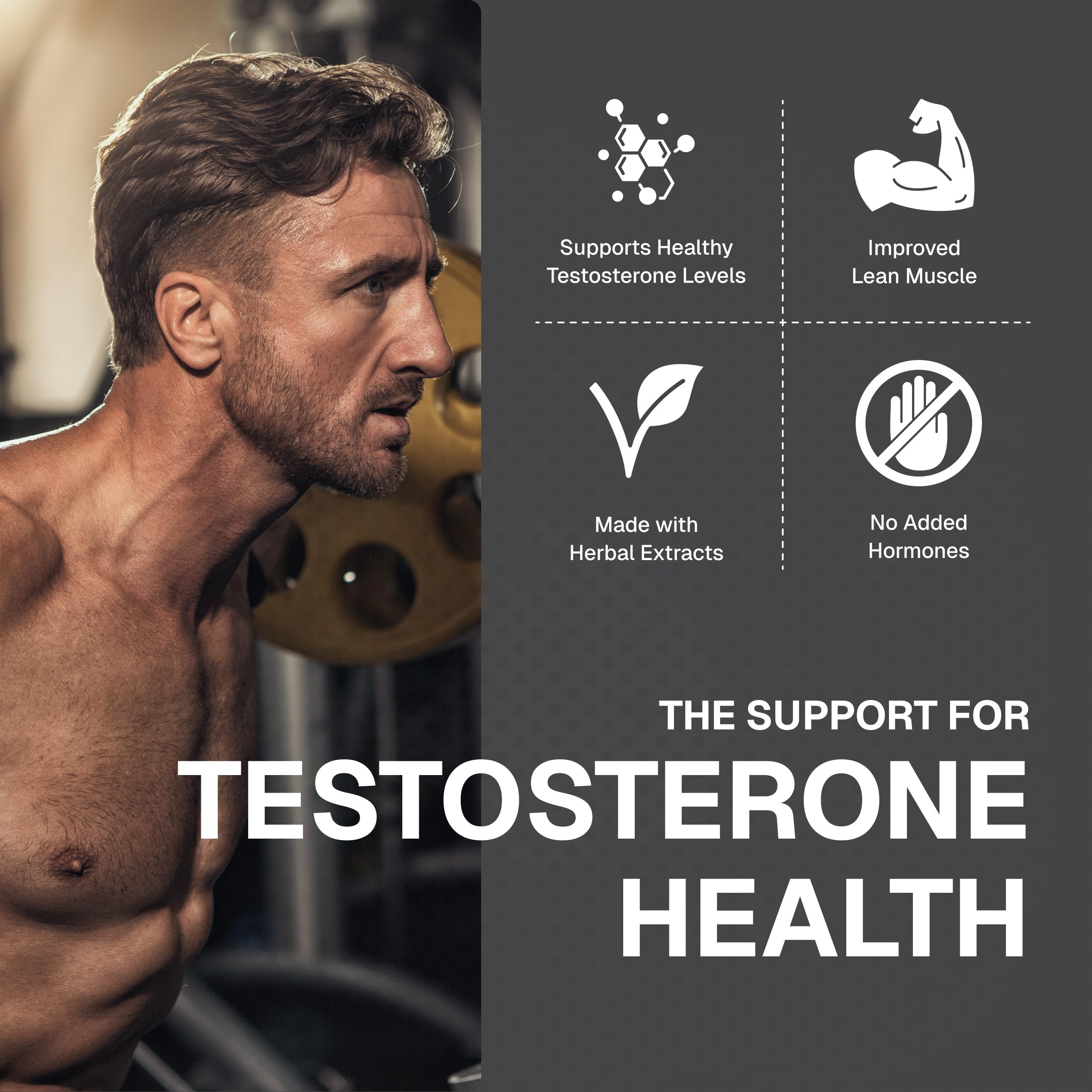 Ingredientes clave Weider Prime agrupados: KSM-66, Chromax, vitaminas para apoyo
