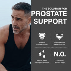 Weider detalle de arándano y saw palmetto que apoya salud prostática