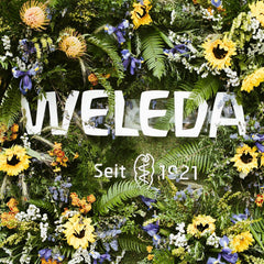 Weleda producto en ambiente de spa que evoca calma y bienestar