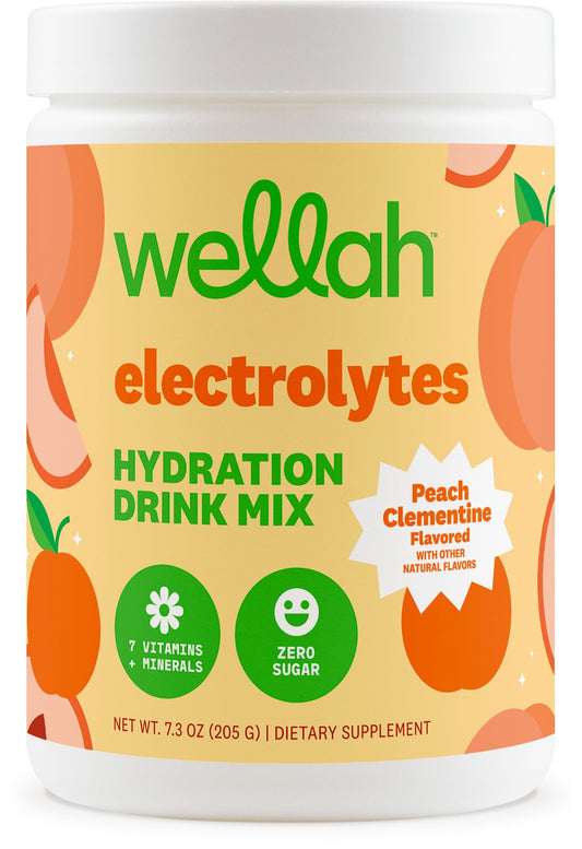 Wellah envase frontal mostrando diseño y 50 servicios, práctico y visible