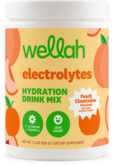 Wellah envase frontal mostrando diseño y 50 servicios, práctico y visible