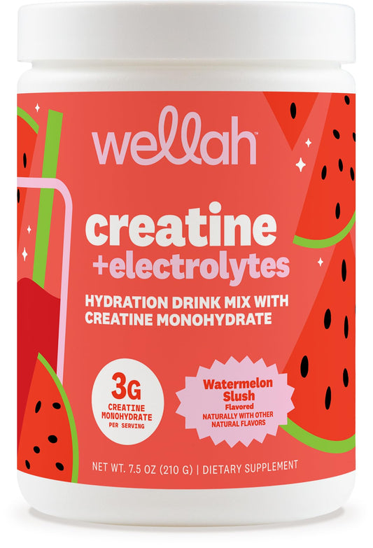 Wellah envase frontal Watermelon Slush con diseño visible y atractivo para identificar producto