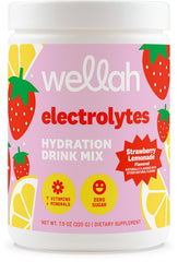 Wellah envase frontal Strawberry Lemonade, visual claro y práctico