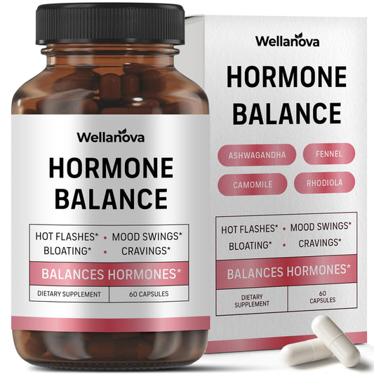 Wellanova envase frontal del suplemento mostrando diseño y beneficios