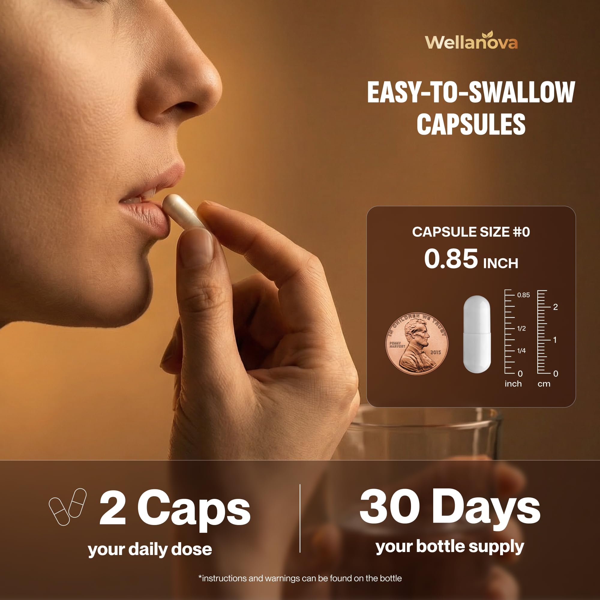Wellanova producto en uso junto a rutina diaria y conveniencia