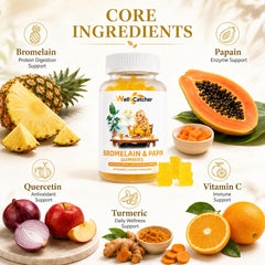 Wellcatcher etiqueta con ingredientes y composición para transparencia