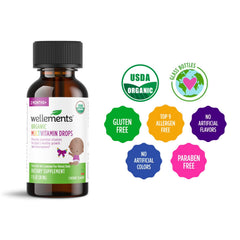 Wellements presentación de ingredientes orgánicos secos que refuerzan limpieza