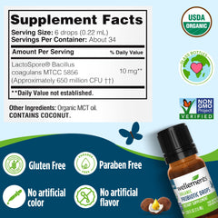 Wellements primer plano del aceite MCT orgánico como base neutra