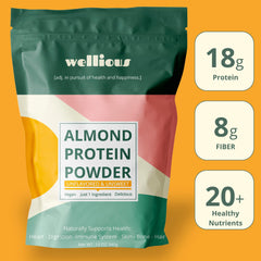 wellious en smoothie verde mostrando mezcla suave y aporte proteico