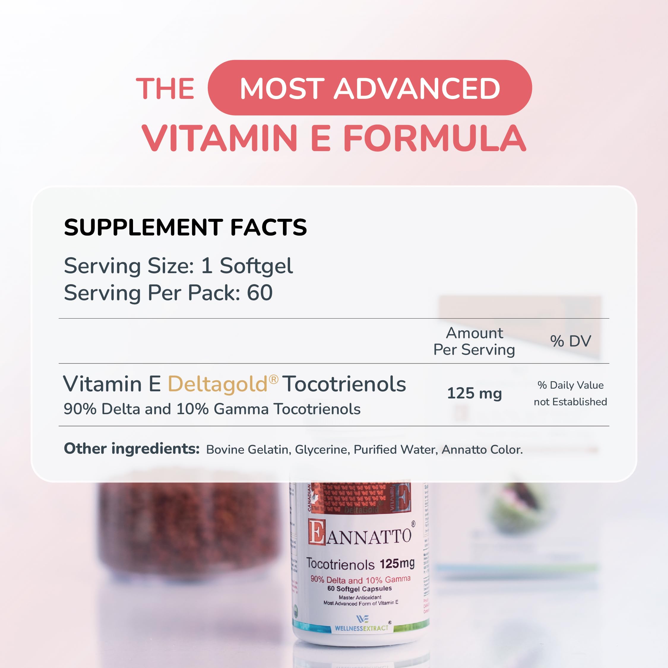 WELLNESS EXTRACT cápsula en mano para comparar tamaño y facilidad de tragar