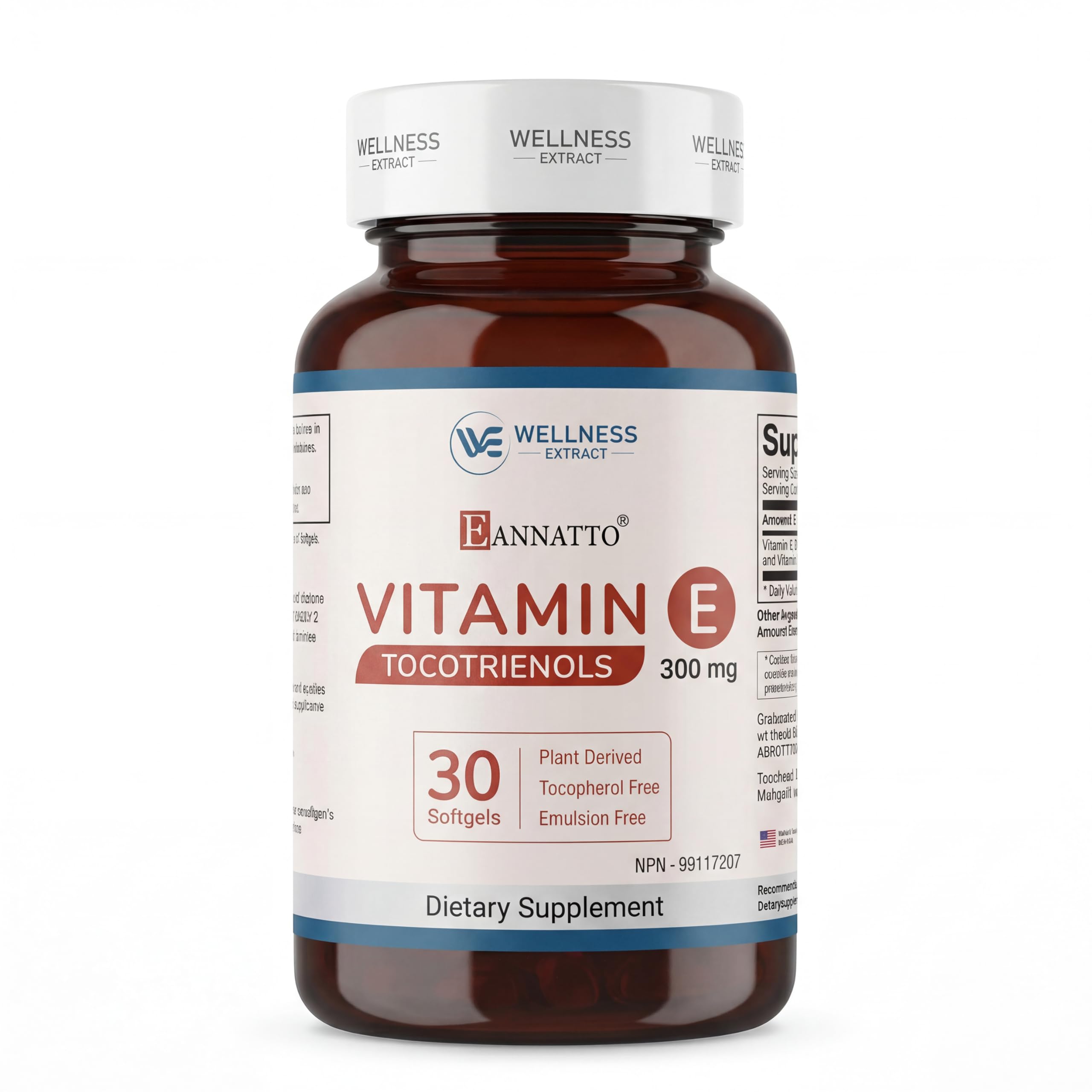 WELLNESS EXTRACT frente del envase mostrando 30 cápsulas y beneficios