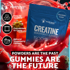 WELLNESS LABSRX etiqueta nutricional legible para verificar contenido de creatina
