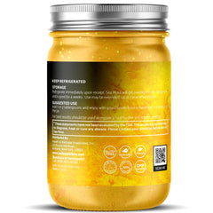 WELLNESS LABSRX gel mezclado en batido tropical, añade nutrientes fácilmente