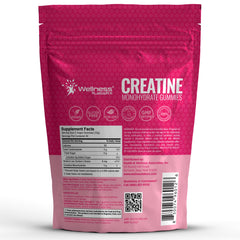 WELLNESS LABSRX primer plano de textura de gomita y absorción rápida