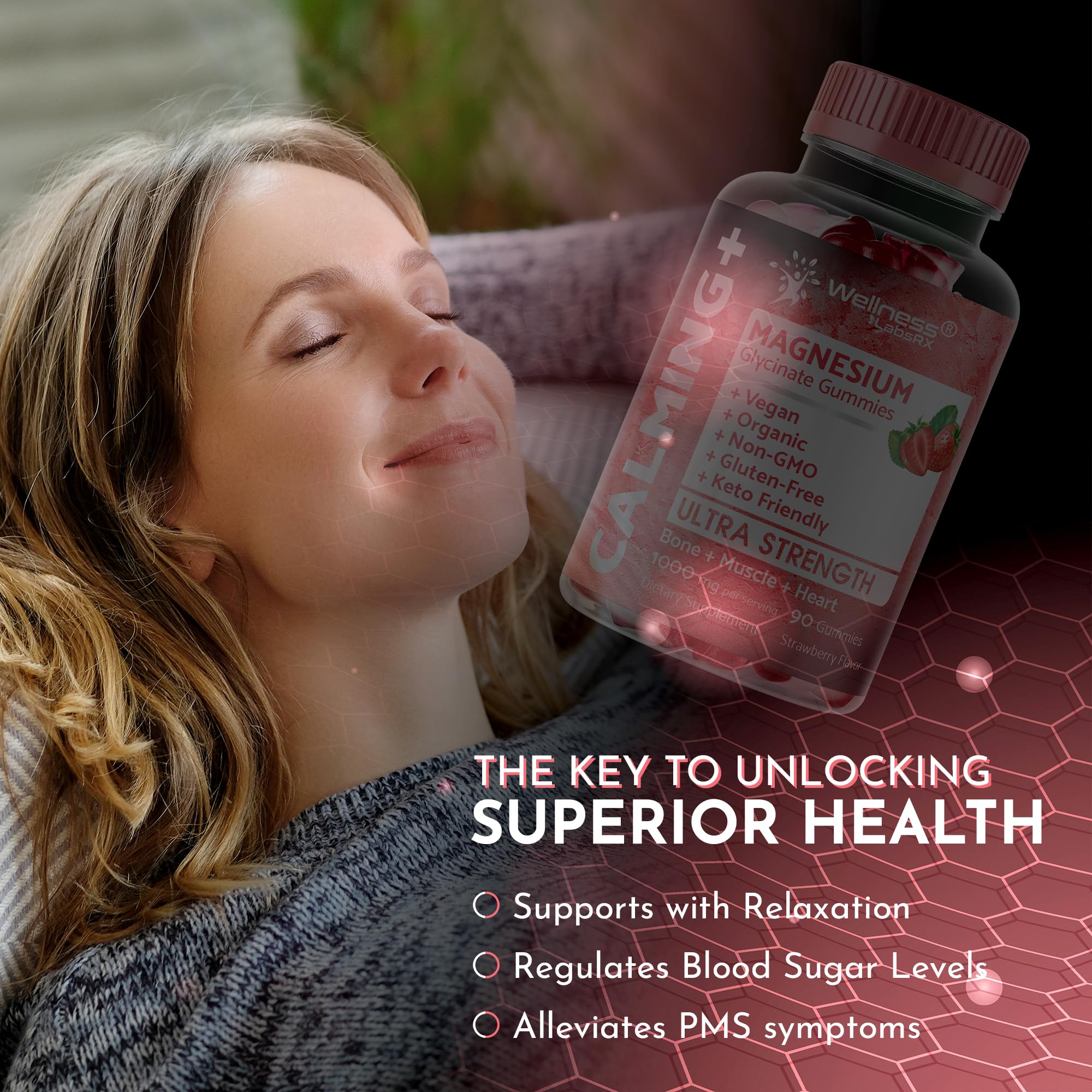 WELLNESS LABSRX persone tomando gomita en rutina matutina práctica
