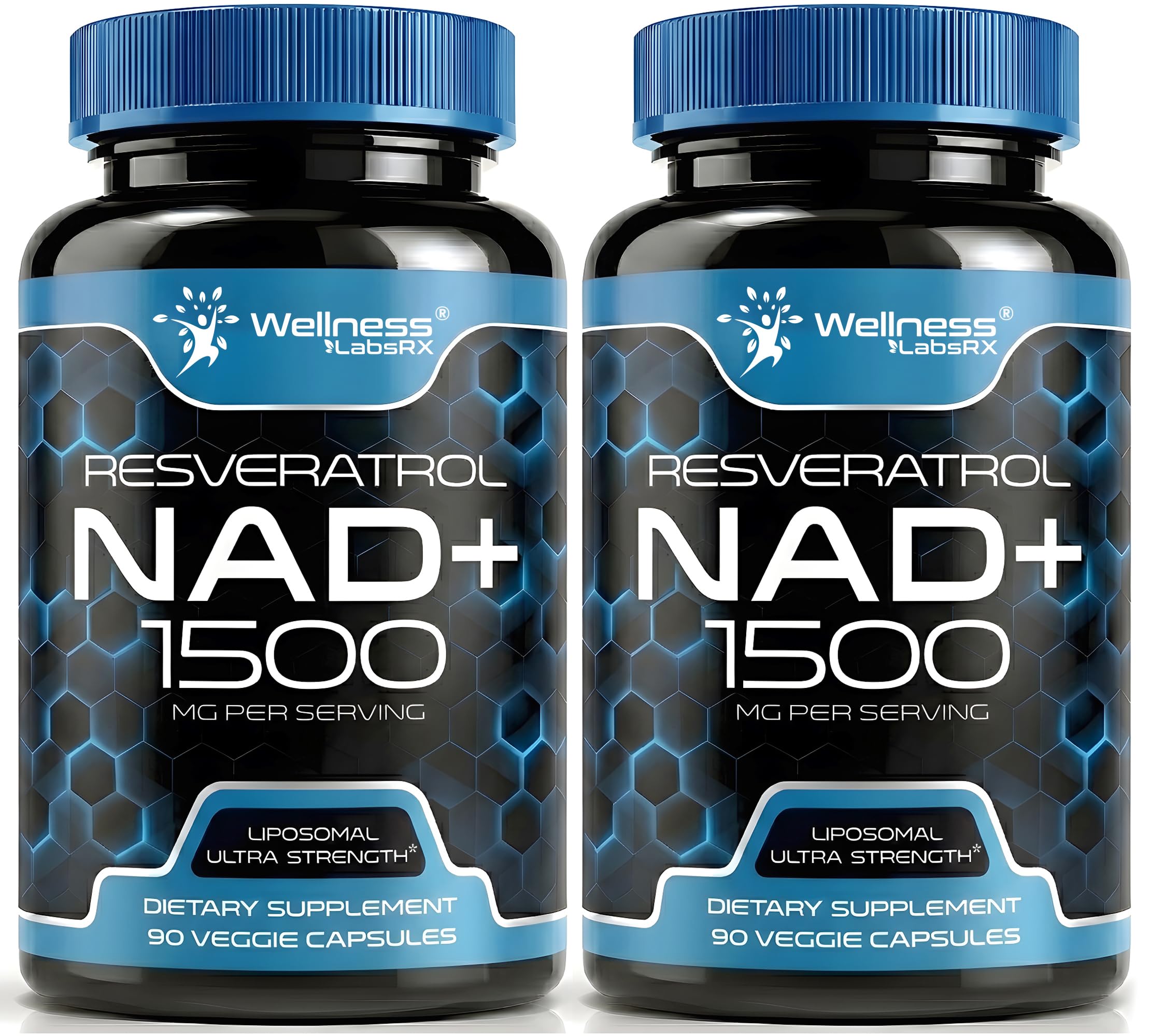 wellnesslabsrx frasco frontal mostrando marca y beneficio de energía