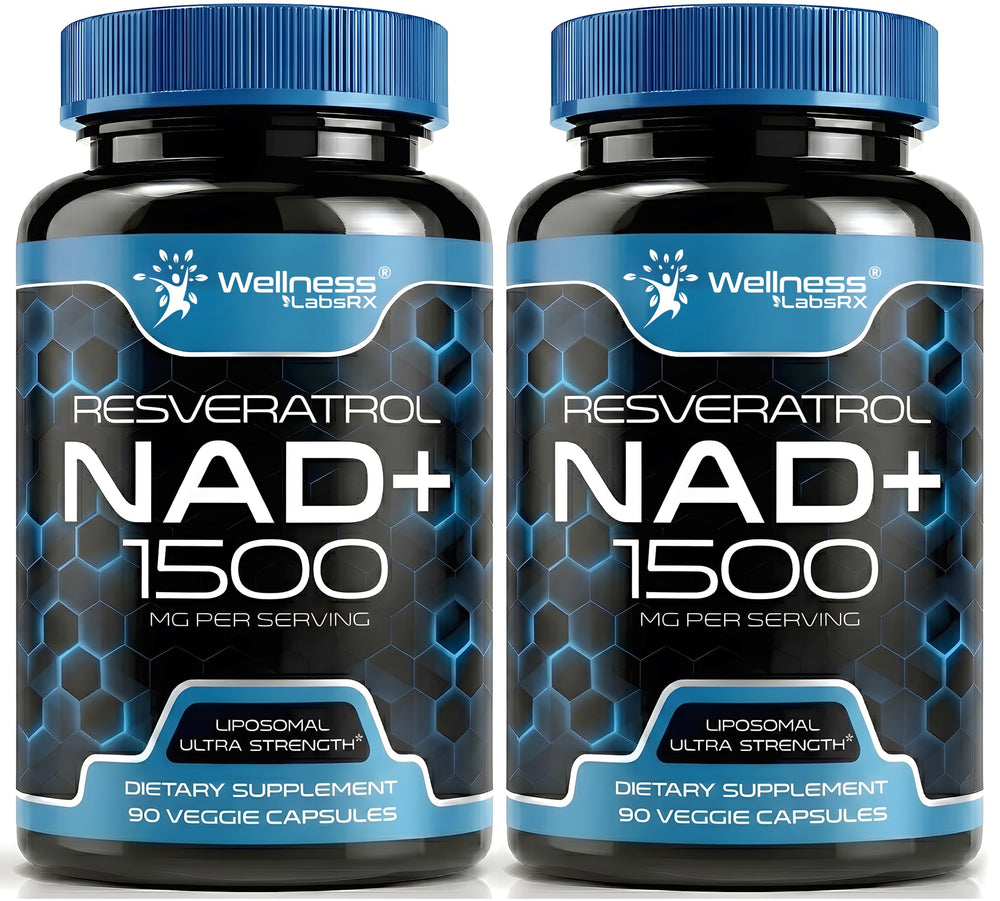 wellnesslabsrx frasco frontal mostrando marca y beneficio de energía