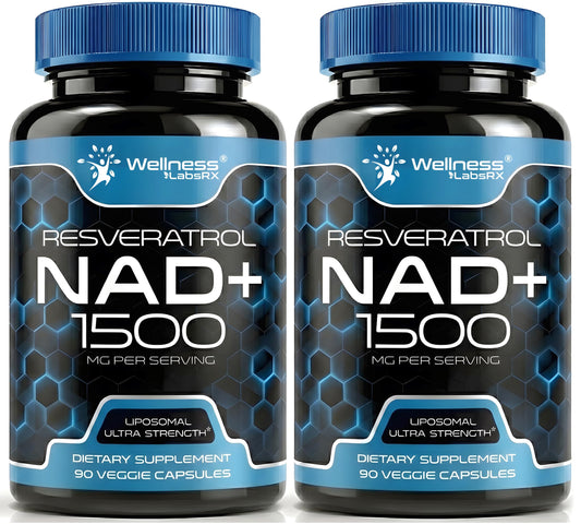 wellnesslabsrx frasco frontal mostrando marca y beneficio de energía