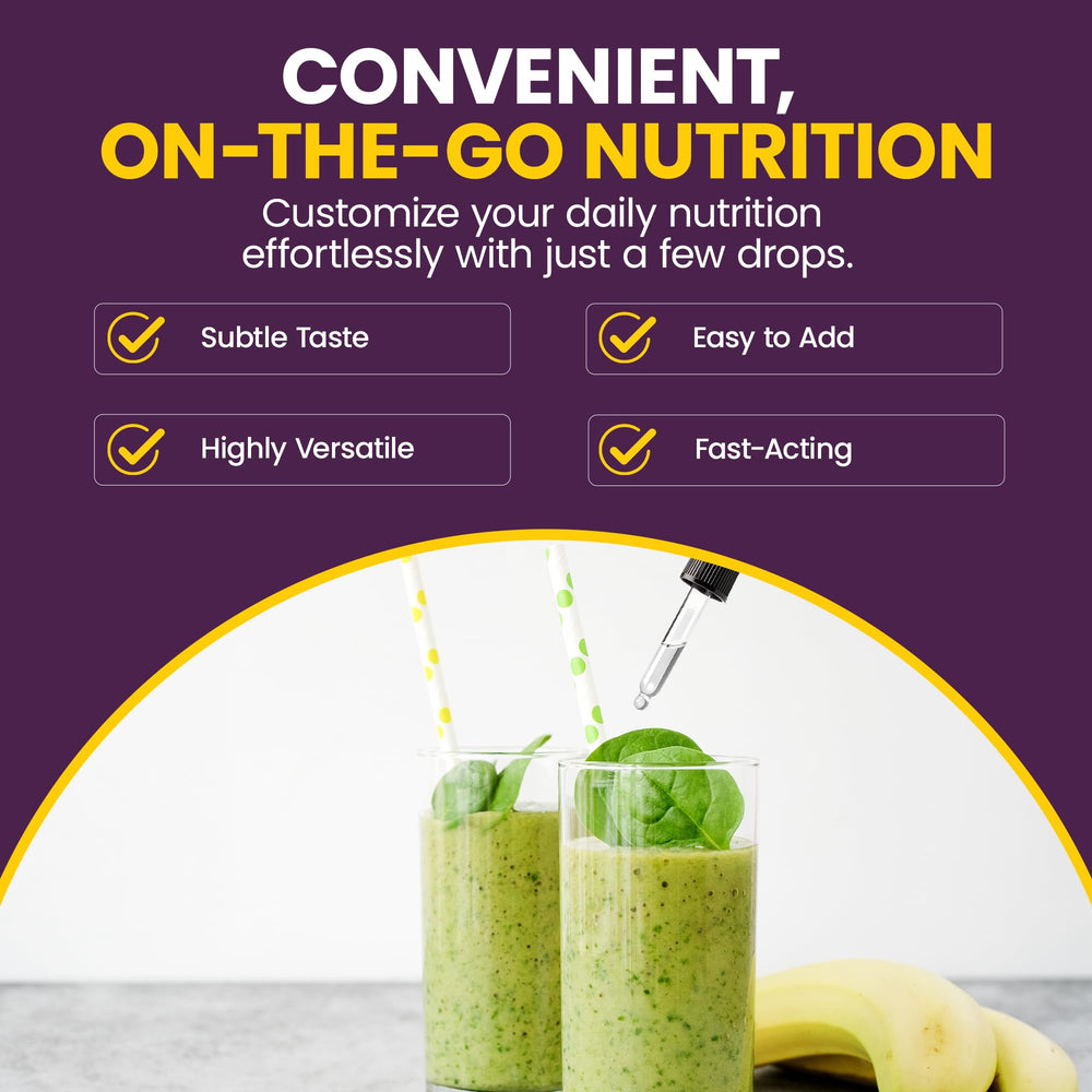 WellnessOne frasco en mano para mostrar tamaño compacto y portabilidad