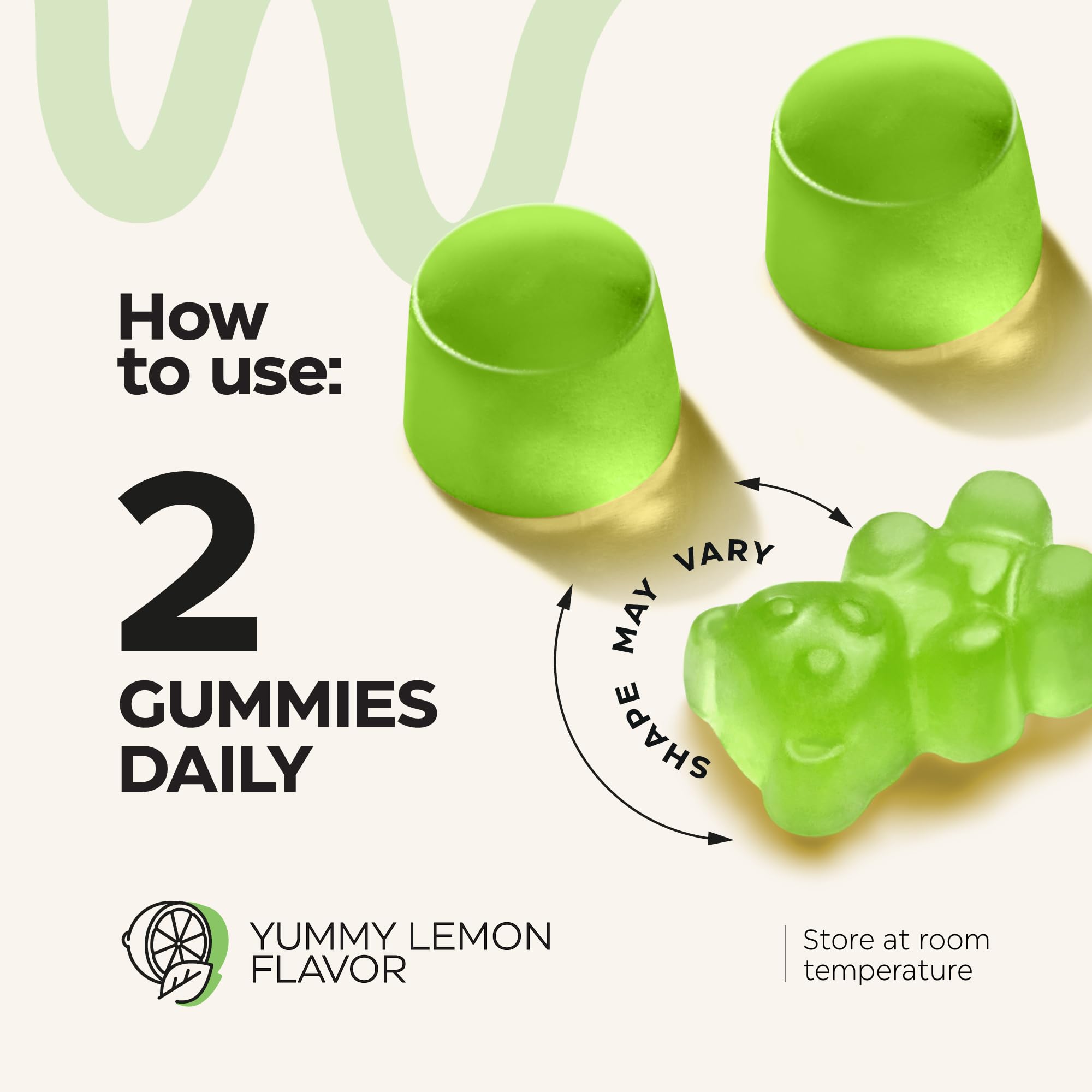 Wellneum gomita seccionada mostrando relleno y consistencia nutritiva