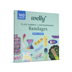 Welly empaquetado glow-in-the-dark para visibilidad nocturna