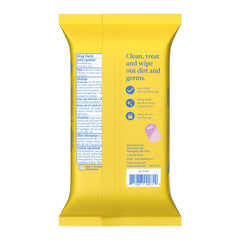 Detalle de la textura de la toallita Welly hecha con materiales a base de plantas para limpieza suave