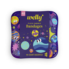 Welly lata frontal Planet Pals mostrando diseño colorido y protección portátil