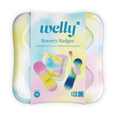 Welly lata frontal mostrando diseño y portabilidad