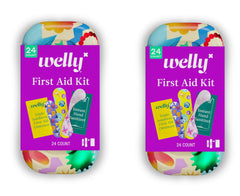 Welly Quick Fix frontal caja metálica portátil con diseño y ventaja transporte rápido