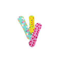 Welly vendaje siendo aplicado en niño, fácil colocación rápida