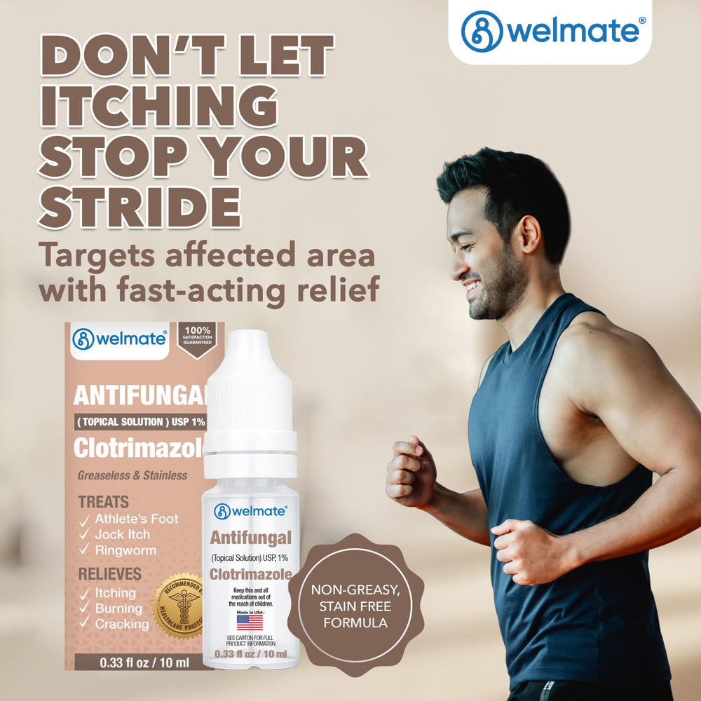 WELMATE aplicación en pie, alivia comezón y reduce irritación