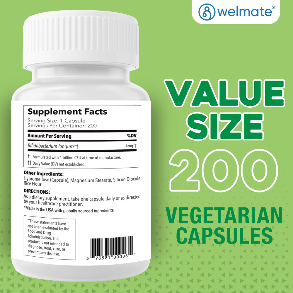WELMATE cápsula junto a regla para apreciar tamaño real