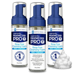 Welmedix envase frontal mostrando marca y beneficio higiene sin agua