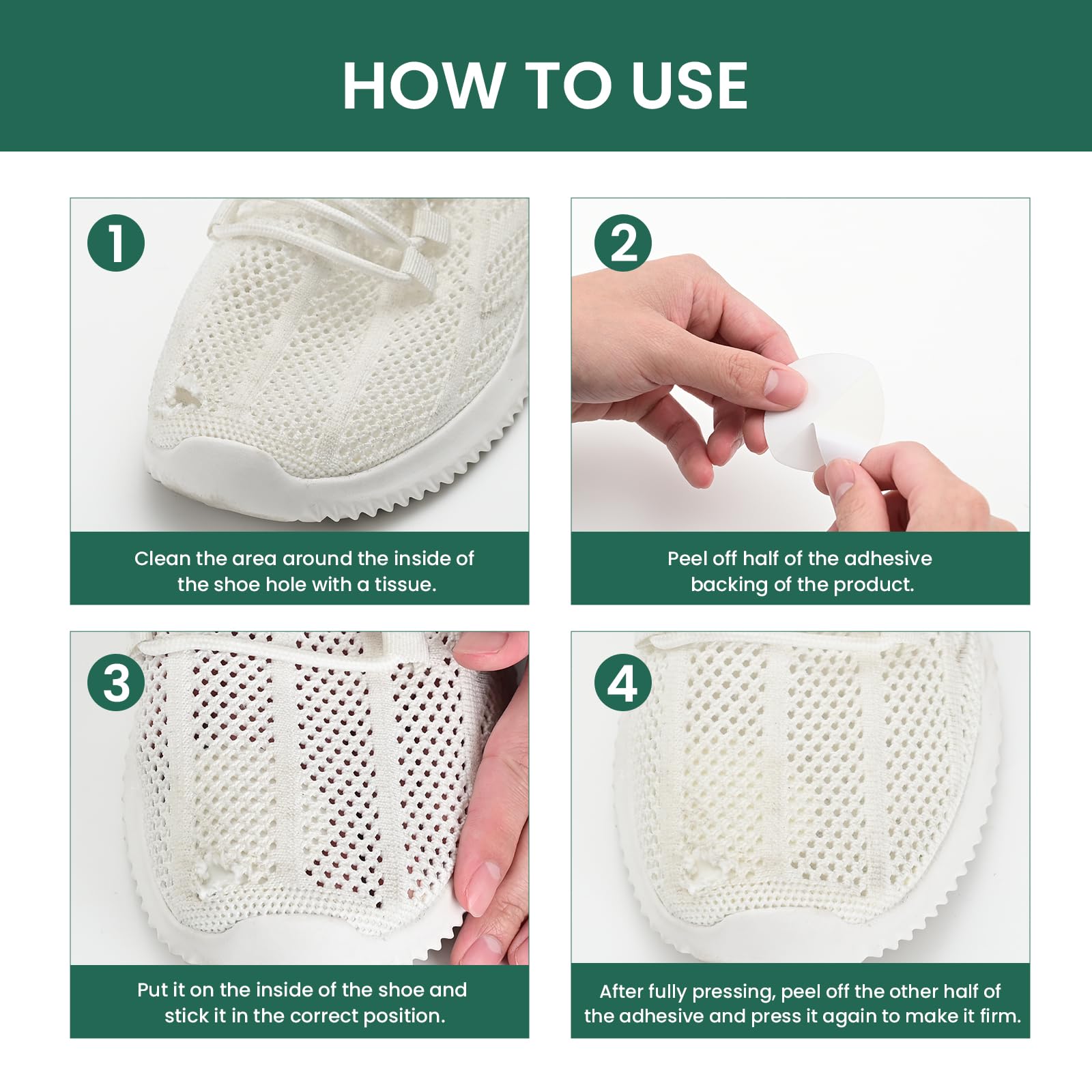 Welnove en zapatillas urbanas mostrando prevención de desgaste