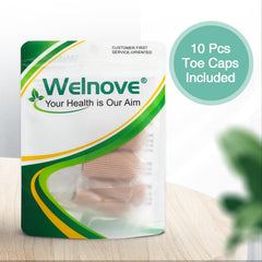 Welnove detalle del material de gel médico que reduce fricción