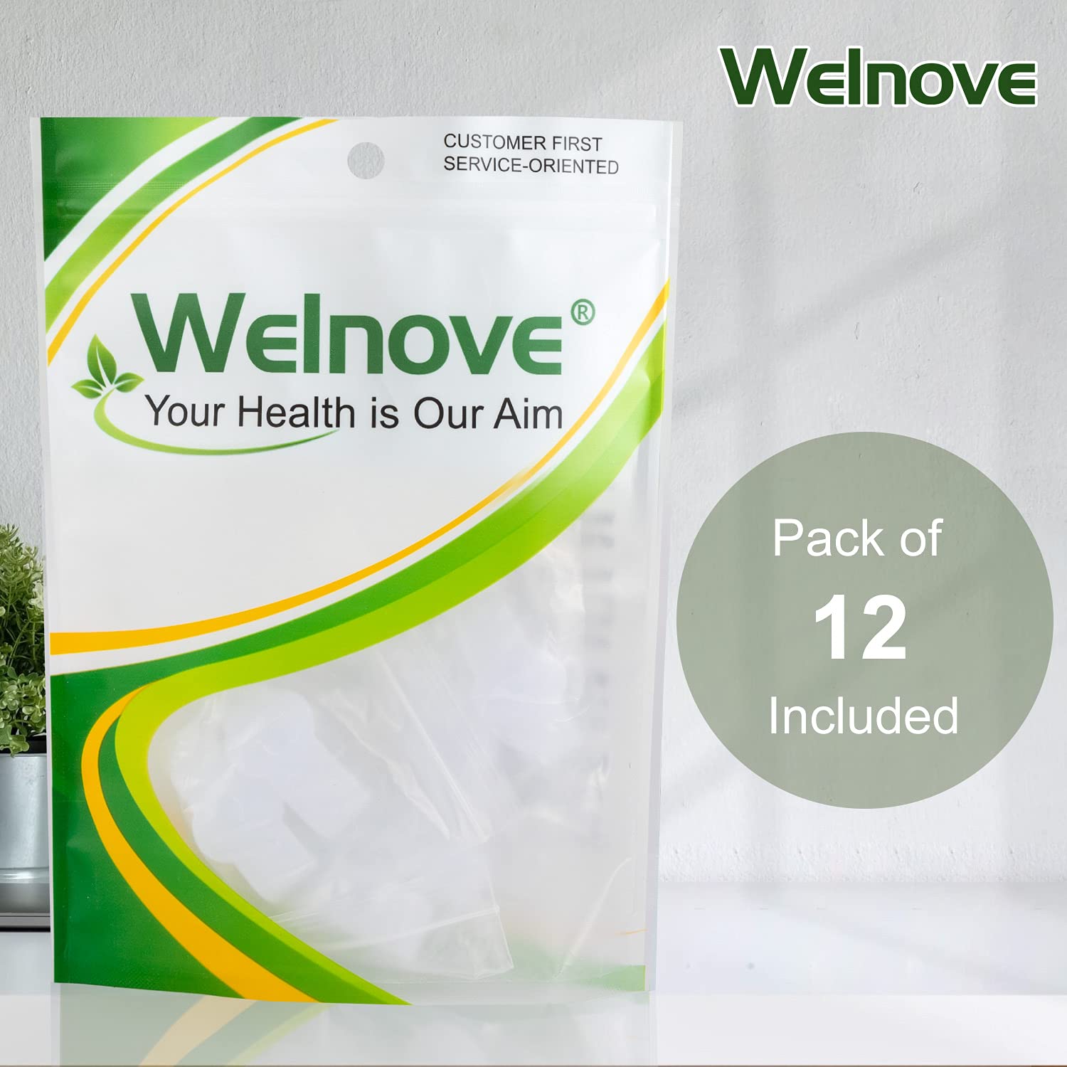 Welnove pack de 12 separadores dispuestos, suministro económico y versátil