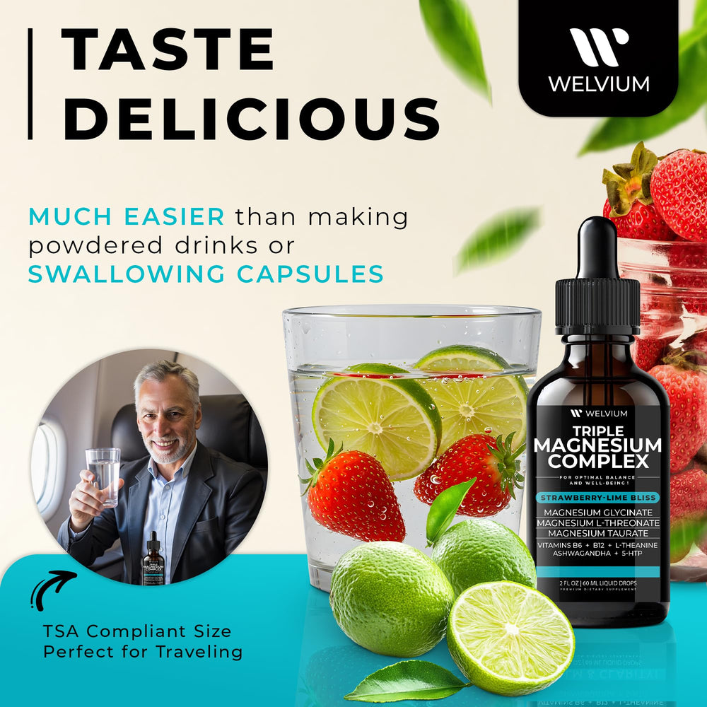 WELVIUM comparación de tamaño 60ml para viaje y uso diario